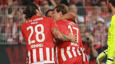 يونيون برلين ينتزع صدارة الدوري الألماني بفوز صعب على بوروسيا مونشنجلادباخ