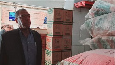 ضبط نصف طن أرز تم احتكاره في مخزن تابع لـ ماركت ببورسعيد