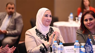 وزيرة التضامن تشارك في مؤتمر منظمة الهجرة الدولية والاتحاد الدولي للصليب الأحمر حول تعزيز العمل المناخي