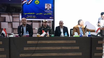 لجنة الشباب والرياضة بشمال سيناء تزور مدينة الشيخ زويد وتشارك في مسيرة لدعم التنمية