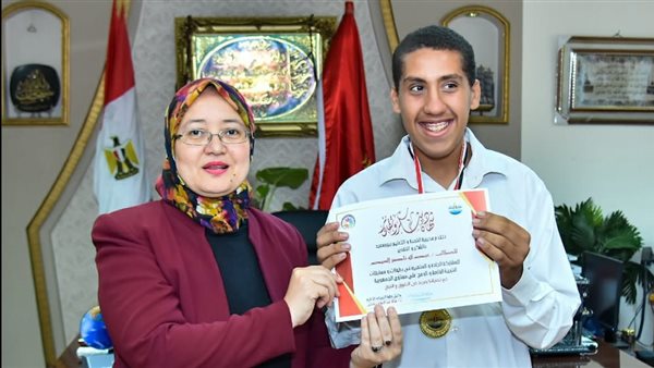 تكريم أبطال المدرسة