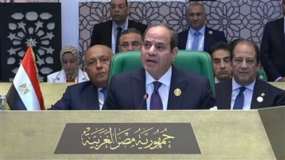 السيسي: مصر تظل طامحة في تحقيق شراكة فعلية بين الدول العربية | بث مباشر 