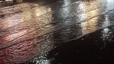 هطول أمطار غزيرة على العجمي ومتوسطة في العامرية 