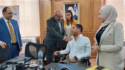 بنك ناصر يوقع بروتوكل تعاون مع صندوق عطاء لتوفير الخدمات لذوي الإعاقة بجامعتي الزقازيق والمنوفية 