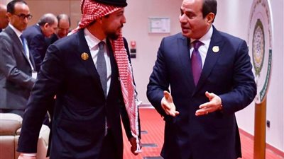 خلال لقاء ولي العهد الأردني | السيسي يشيد بقوة العلاقات التاريخية ويؤكد أهمية استمرار التنسيق والتشاور