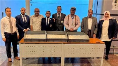 جمارك مطار الغردقة تحبط محاولة تهريب 6615 قرصا دوائيا باهظ الثمن 