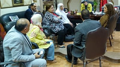 وكيل تعليم بورسعيد تستقبل مستشار مادة اللغة الفرنسية بوزارة التربية والتعليم | صور 