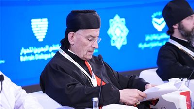 الكاردينال بشارة الراعي: التعايش الإنساني يقتضي التزاما دوليا لوضع حد للتطرف والتعصب
