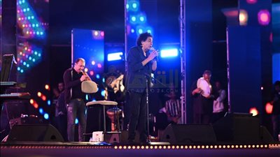 محمد منير في حفل الموسيقى العربية: عندى برد وعملت عمليتين الشهرين الماضيين