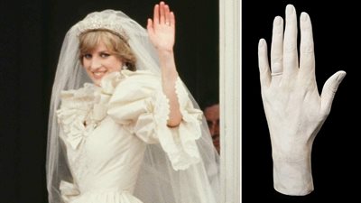 بـ 40 ألف جنيه إسترليني.. بيع قالب اليد اليسرى للأميرة ديانا في مزاد علني