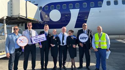 مطار الغردقة يستقبل أولى رحلات شركة الخطوط الجوية البولندية