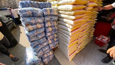 محافظة بورسعيد تعلن ضخ 10 أطنان أرز بنطاق مدينة بورفؤاد