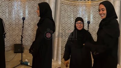 لحظة نطق عارضة الأزياء الفرنسية مارين الحيمر الشهادتين لدخول الإسلام | فيديو