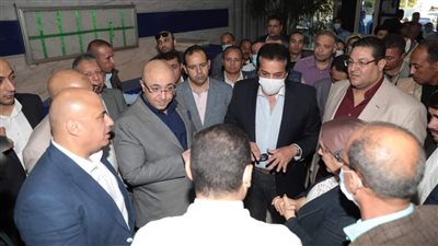 وزير الصحة يتفقد المستشفى التخصصي بمدينة بني سويف 