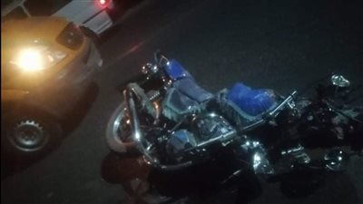 إصابة طفل في حادث تصادم سيارة وموتوسيكل ببورسعيد