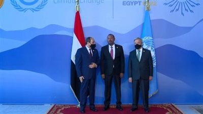 السيسي يستقبل رئيس وزراء إثيوبيا بمقر قمة المناخ cop 27