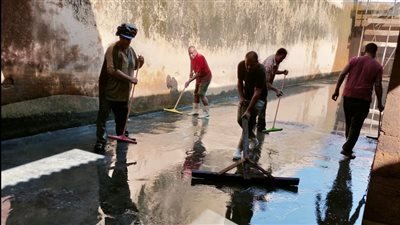 كوب ماء نظيف لكل مواطن.. تطهير مروقات 4 محطات لـ مياه الشرب ببورسعيد | صور 