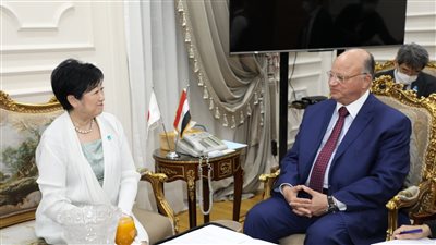 خالد عبدالعال يستقبل محافظ طوكيو لبحث سبل تعزير التعاون بين العاصمتين المصرية واليابانية 