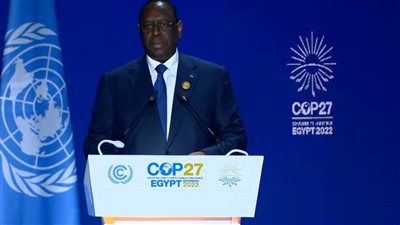 الرئيس السنغالي: شرم الشيخ أصبحت مسارًا لنا جميعًا.. ومؤتمر المناخ فرصة لإحداث تغير تاريخي