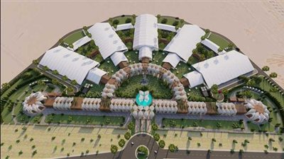 لا تنمو إلا في الدلتا.. سر شكل زهرة اللوتس في تصميم المنطقة الخضراء بمؤتمر المناخ COP 27