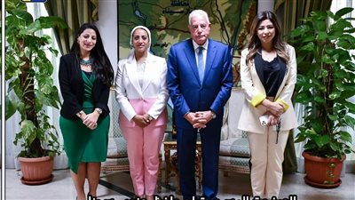 فودة يلتقي وفد التحالف الوطني لبحث تنفيذ أنشطة خيرية وتنموية واجتماعية لأهالي جنوب سيناء