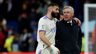 بنزيما وأنشيلوتي يتسلمان جوائز الأفضل في 2022 من توتو سبورت | صور