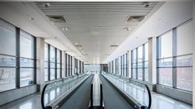 بدء التشغيل التجريبي للمشاية الكهربائية بمطار القاهرة