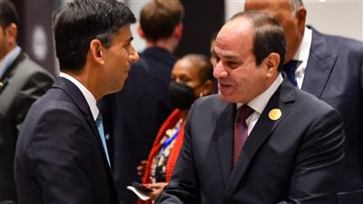 رئيس وزراء بريطانيا لـ السيسي: مصر أحد أهم الشركاء بالشرق الأوسط