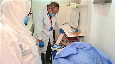 الكشف على 2185 مواطنا في قافلة طبية بقرية كوم الطرفاية بالبحيرة