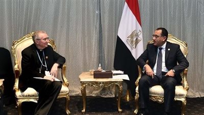 مدبولي: مصر والفاتيكان تربطهما علاقات ودية منذ بدء العلاقات الدبلوماسية في أربعينيات القرن الماضي