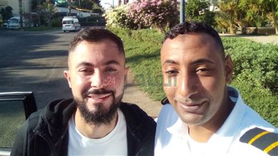 برونو سافيو يقضي إجازته بأحد المنتجعات السياحية بالغردقة