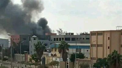 إصابة 3 أشخاص في حريق مصنع أكسجين بالبحيرة