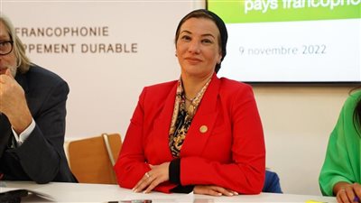 وزيرة البيئة تشارك في فعالية جناح المنظمة الدولية للدول الفرنكوفونية حول تمويل المناخ | صور 