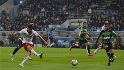 التعادل الإيجابي يحسم مباراة روما أمام ساسولو في الدوري الإيطالي