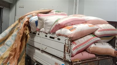 ضبط 15 طن أرز شعير و5 طن مخللات بدون بيانات بالغربية 