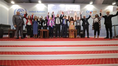 محمود محيي الدين يشيد بأهداف الشباب للعمل المناخي خلال مشاركته في قمة COP27