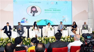 تفاصيل جلسة نحو الوصول إلى صفر انبعاثات كربونية للمصريين بالخارج بمؤتمر المناخ 