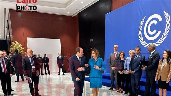 الرئيس السيسي ونانسي