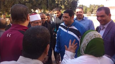 نائب رئيس جامعة الأزهر للوجه القبلي يتفقد المدينة الجامعية بأسيوط