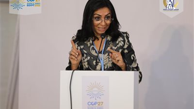 مايا مرسي تشارك في جلسة السعي نحو توسيع نطاق توظيف النساء في الاقتصاد الأخضر والأزرق بالمنطقة العربية