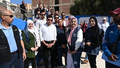 وزير الشباب والرياضة يتفقد مركز التنمية الشبابية بطور سيناء