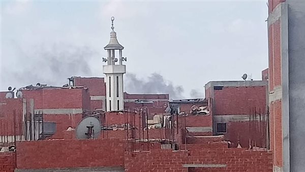 جانب من الحريق 