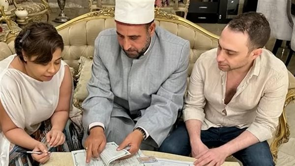 زواج شيرين وحسام