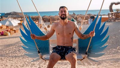 برونو سافيو يغادر الغردقة بعد انتهاء فترة إجازته بصحبة أسرته | صور