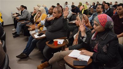 لجنة تطوير المهنة والتدريب بنقابة الصحفيين تعقد الدورة التدريبية للمتقدمين للقيد| صور