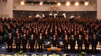 وزير العدل والنائب العام يشهدان أداء معاوني النيابة العامة من دفعة 2019 اليمين القانونية