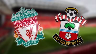 مباراة ليفربول وساوثهامبتون في الدوري الإنجليزي