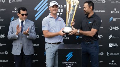 بحضور وزير الشباب والرياضة.. الأمريكي آندي أوجيلتري بطلًا للسلسلة الدولية في مصر بنادي مدينتي للجولف