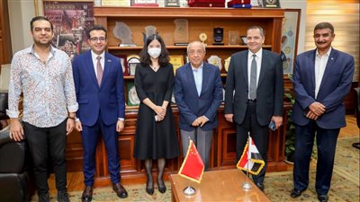 وفد صيني يبحث مع نقابة المهندسين سبل التعاون المشترك