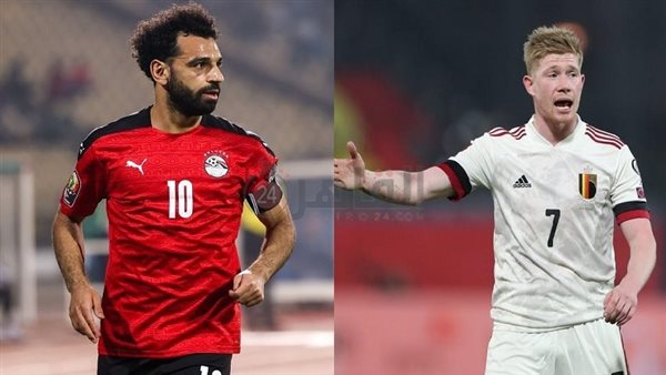 دي بروين ومحمد صلاح
